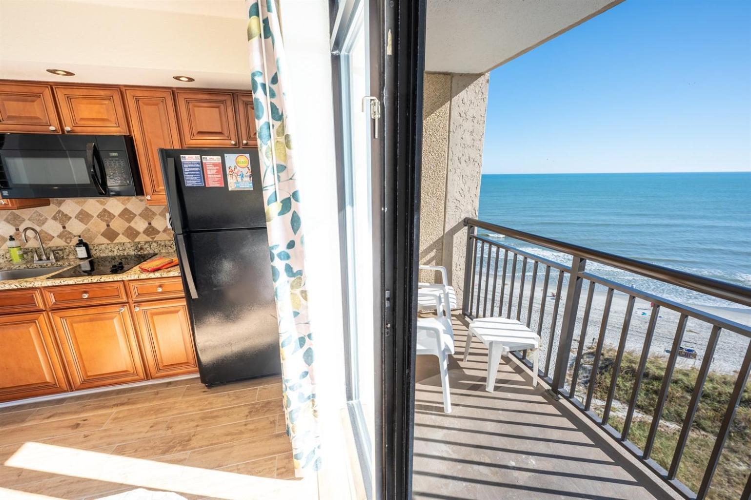 New Remodeled Direct Oceanfront Views Beach Cove Myrtle Beach Eksteriør bilde